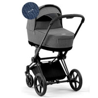 Cybex Priam IV, Plus Edition (для новорожденных) - Manhattan Grey / Matt Black