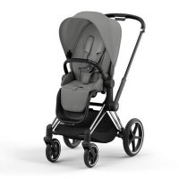 Cybex Priam IV - Mirage Grey (прогулочная) - Chrome Black / Mirage Grey