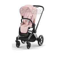 Детская коляска Cybex Priam IV (прогулочная) - Peach Pink / Chrome Black