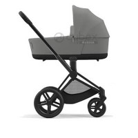 Детская коляска Cybex Priam IV (для новорожденных) - Mirage Grey / Matt Black