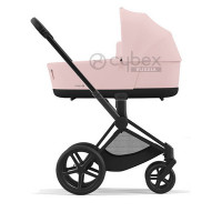 Детская коляска Cybex Priam IV (для новорожденных) - Peach Pink / Matt Black