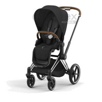 Cybex Priam IV - Sepia Black (прогулочная) - Chrome Brown / Sepia Black