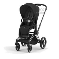 Детская коляска Cybex Priam IV (прогулочная) - Sepia Black / Chrome Black
