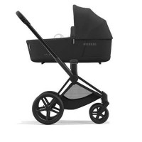 Детская коляска Cybex Priam IV (для новорожденных) - Sepia Black / Matt Black