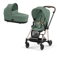 Детская коляска Cybex Mios III (2-в-1) - Leaf Green / Rose Gold