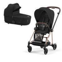 Детская коляска Cybex Mios III (2-в-1) - Sepia Black / Rose Gold