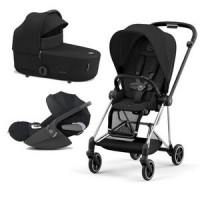Детская коляска Cybex Mios III (3-в-1) - Sepia Black / Chrome Black