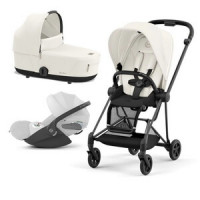 Детская коляска Cybex Mios III (3-в-1) - Off White / Matt Black