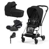 Детская коляска Cybex Mios III (4-в-1) - Sepia Black / Chrome Black