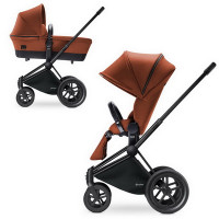 Cybex Priam Lux 2-в-1 Black Frame - Autumn Gold / Trecking