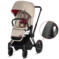 Cybex Priam Lux, Scuderia Ferrari (прогулочная) - Ferrari - Silver Grey / All Terrain