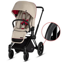 Cybex Priam Lux, Scuderia Ferrari (прогулочная) - Ferrari - Silver Grey / Trecking