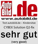 Награда Cybex Solution Q2-Fix