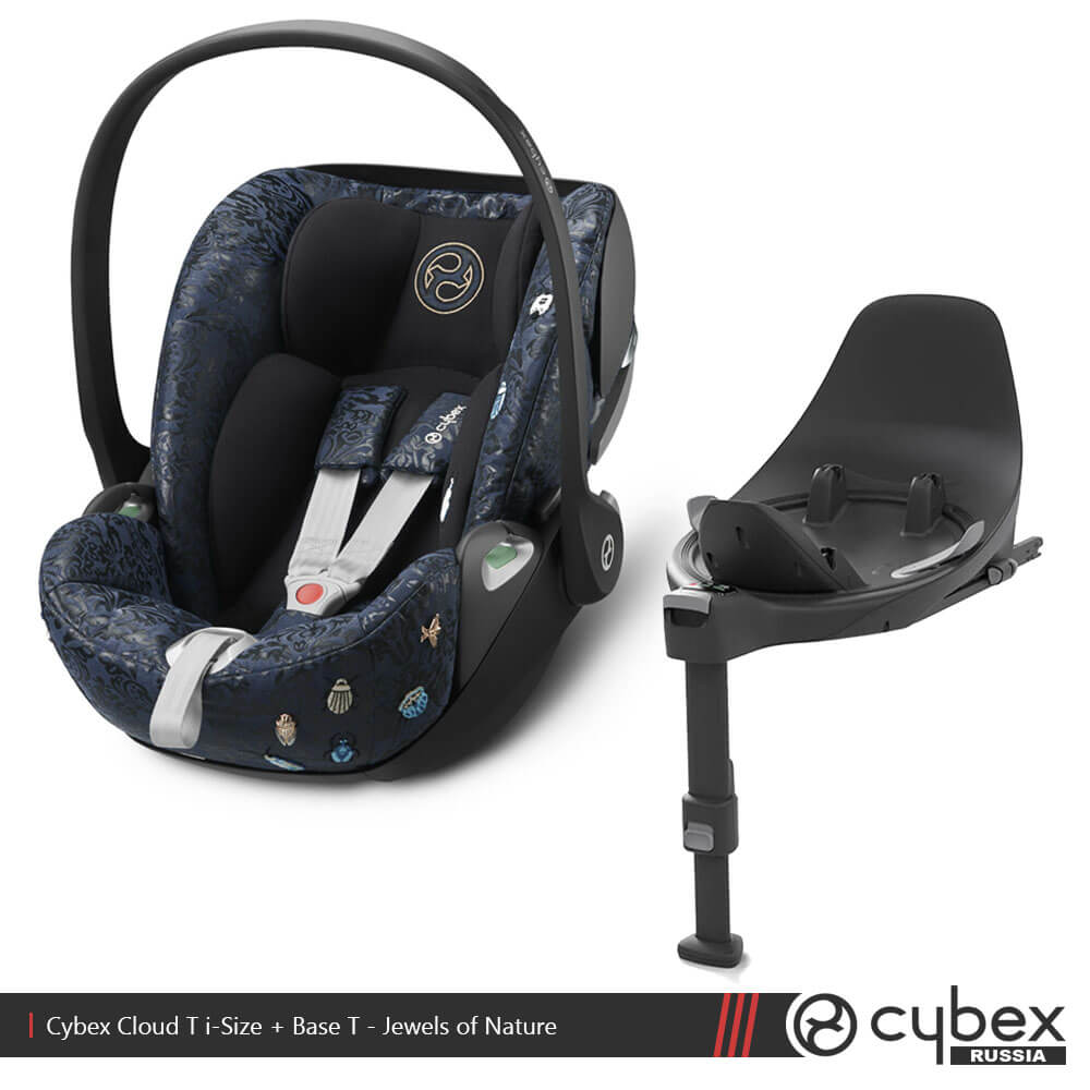 Cybex Cloud T i-Size + Isofix Base T, Jewels Of Nature