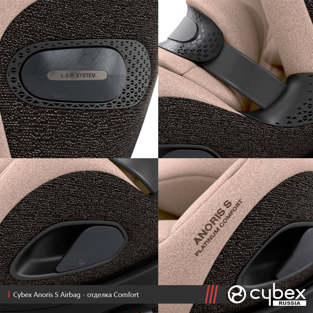 Cybex Anoris S Airbag (без базы) Cybex Anoris S Airbag (без базы)