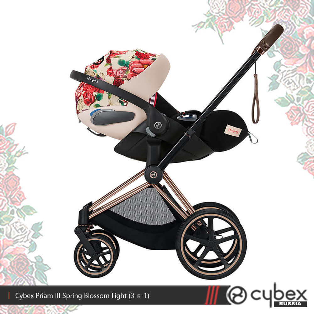 Cybex Priam III Spring Blossom (FULL SET)
