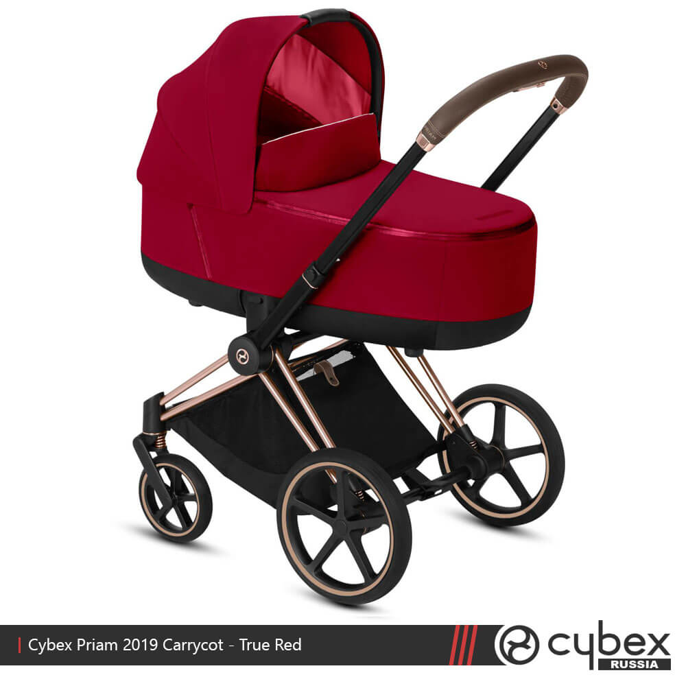 Cybex Priam III Carrycot, True Red - люлька для новорожденного
